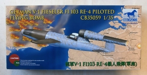 BRONCO 1/35 35059 GERMAN V-1 FIESELER Fi 103 RE-4 PILOTED