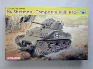 DRAGON 1/35 6441 M4 SHERMAN COMPOSITE HULL PTO