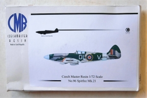 CZECH MASTER RESIN 1/72 96 SUPERMARINE SPITFIRE Mk.21
