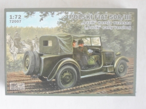 IBG MODELS 1/72 72007 POLISH FIAT 508/III EARLY VERSION