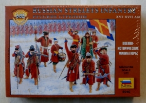 ZVEZDA 1/72 8040 RUSSIAN STRELETS INFANTRY XVI-XVII AD