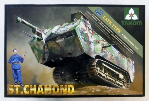 TAKOM 1/35 2012 ST CHAMOND FRENCH HEAVY TANK LATE TYPE