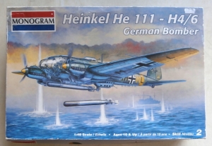 MONOGRAM 1/48 5522 HEINKEL He 111 H4/6