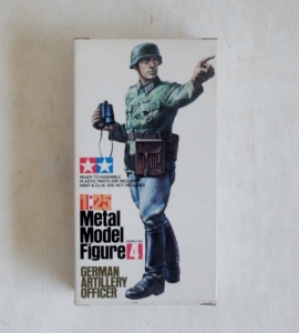 TAMIYA 1/25 MF004 GERMAN ARTILLERY OFFICER METAL FIGURE