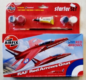 AIRFIX 1/72 55105 RAF RED ARROWS GNAT STARTER SET