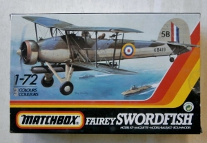 MATCHBOX 1/72 40112 FAIREY SWORDFISH Mk.I/III