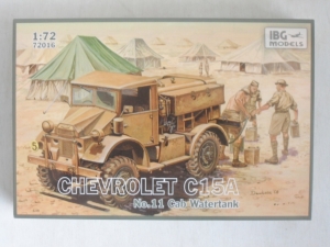IBG MODELS 1/72 72016 CHEVROLET C15A No.11 CAB WATERTANK