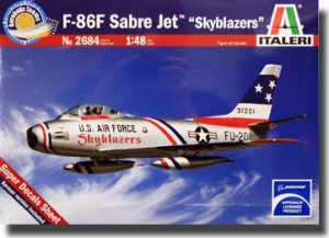 ITALERI 1/48 2684 F-86F SABRE JET SKYBLAZERS