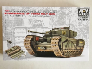 AFV CLUB 1/35 35S54 CHURCHILL Mk.III w/ORDNANCE QF 75mm Mk.V GUN