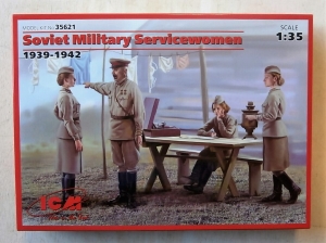 ICM 1/35 35621 SOVIET MILITARY SERVICEWOMEN 1939-1942