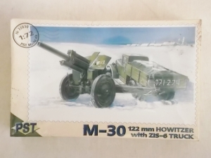 PST 1/72 72030 M-30 122mm HOWITZER WITH ZIS-6 TRUCK