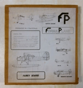 FORMAPLANE 1/72 FAIREY SEAFOX