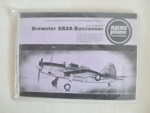 RAREPLANE 1/72 BREWSTER SB2A BUCCANEER