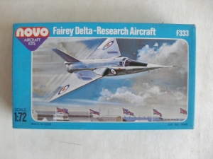 NOVO 1/72 F333 FAIREY DELTA RESEARCH AIRCRAFT