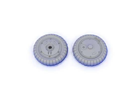 EDUARD 1/48 648 149 BF 109G-6 WHEELS