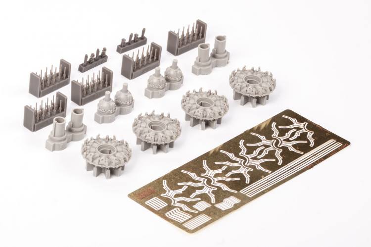 EDUARD 1/48 648631 B-17F ENGINES FOR HKM 