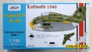 JACH 1/144 44105 LIPPISCH P-20