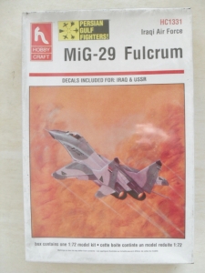 HOBBYCRAFT 1/72 1331 MiG-29 FULCRUM