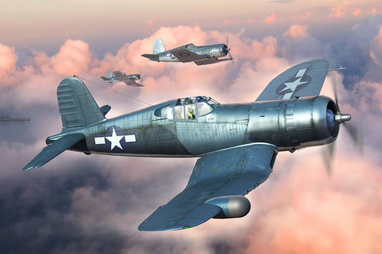 HOBBYBOSS 1/48 81788 F4U-1A/2 CORSAIR 2IN1