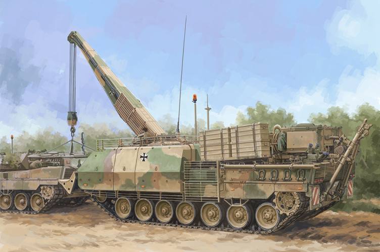HOBBYBOSS 1/35 84566 BERGEPANZER BPZ3A1 BUFFALO ARV