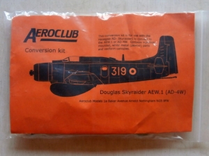 AEROCLUB 1/72 DOUGLAS SKYRAIDER AEW.1  AD-4W  CONVERSION KIT