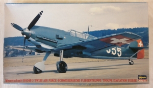 HASEGAWA 1/48 JT104 MESSERSCHMITT Bf 109E-3 SWISS AIR FORCE