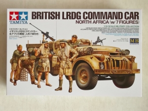TAMIYA 1/35 32407 LRDG COMMAND CAR NORTH AFRICA WITH 7 FIGURES