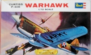 REVELL 1/72 H623 CURTISS P-40E WARHAWK