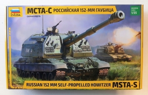 ZVEZDA 1/35 3630 RUSSIAN 152 MM SELF-PROPELLED HOWITZER MSTA-S