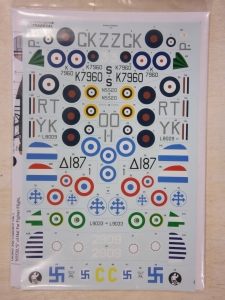 XTRADECAL 1/72 72183 GLOSTER GLADIATORS 