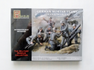 PEGASUS HOBBIES 1/72 7204 GERMAN MORTAR TEAMS