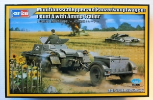 HOBBYBOSS 1/35 80146 MUNITIONSSCHLEPPER AUF PANZERKAMPFWAGEN I Ausf. A WITH AMMO TRAILER