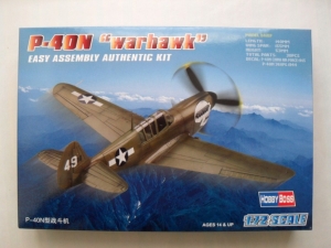 HOBBYBOSS 1/72 80252 P-40N WARHAWK EASY ASSEMBLY