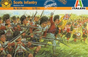 ITALERI 1/72 6136 SCOTS INFANTRY NAPOLEONIC WARS
