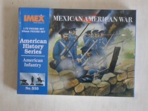 AMERICAN INFANTRY Mexican wars 1/72 Imex set 535 