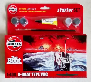 AIRFIX 1/400 55113 U-BOAT TYPE VIIC STARTER SET