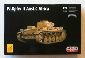 ATTACK 1/72 72900 Pz.Kpfw II Ausf.C AFRICA