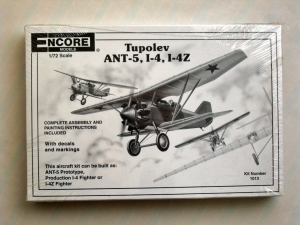 ENCORE 1/72 1013 TUPOLEV ANT-5 I-4 I-4Z