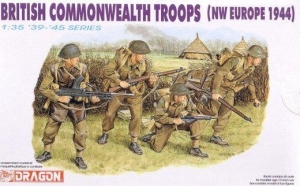 DRAGON 1/35 6055 BRITISH COMMONWEALTH TROOPS NW EUROPE 1944