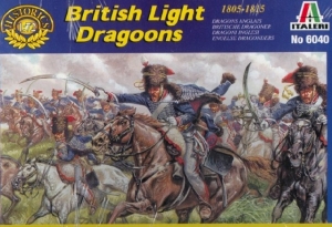 ITALERI 1/72 6040 NAPOLEONIC BRITISH LIGHT DRAGOONS