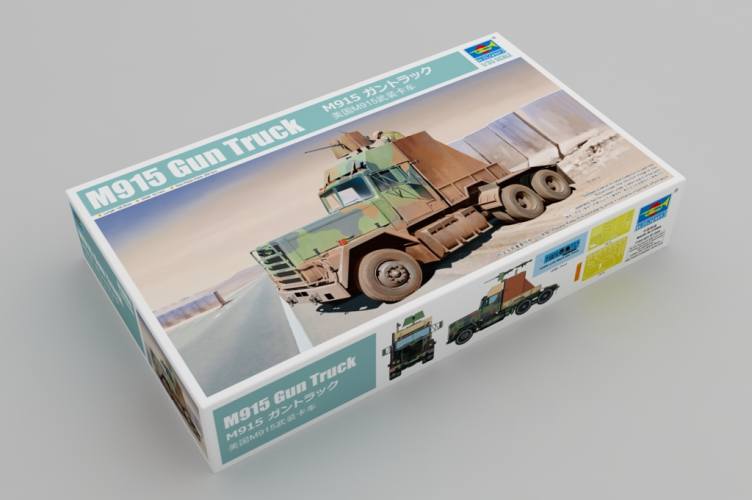 TRUMPETER MODELS 1/35 01084 M915 GUN TRUCK