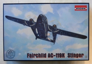 RODEN 1/144 322 FAIRCHILD AC-119K STINGER