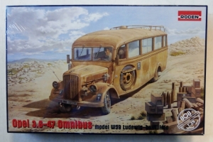 RODEN 1/35 808 OPEL 3.6-47 OMNIBUS MODEL W39 LUDEWIG BUILT  LATE 