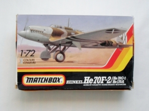 MATCHBOX 1/72 PK-132 HEINKEL He 70F-2