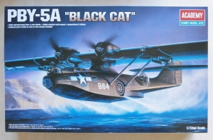 ACADEMY 1/72 12487 PBY-5A BLACK CAT