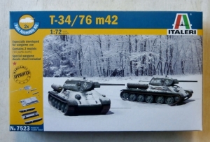 ITALERI 1/72 7523 T-34/76 M42