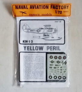 ESOTERIC 1/72 NAF-19 N3N-1/3 YELLOW PERIL