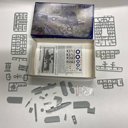 KINGKIT MODEL SCRAPYARD 1/72 AXIS 72008 HAWKER AUDAX  STARTED 