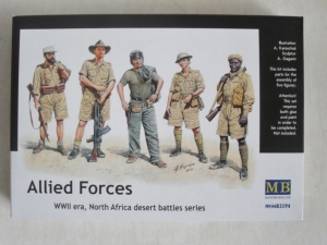 MASTERBOX 1/35 3594 ALLIED FORCES WWII ERA NORTH AFRICA