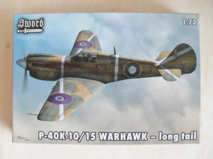 SWORD 1/72 72065 P-40K-10/15 WARHAWK LONG TAIL